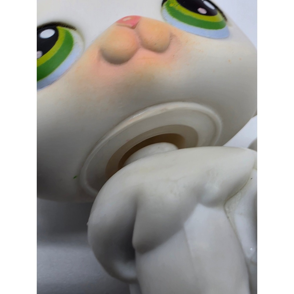 LPS Littlest Pet Shop #15 White Persian Cat with Dollhouse Accessories Lot - Picture 14 of 16